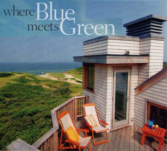 Cape Cod and Islands Magazine - Blue meets Green