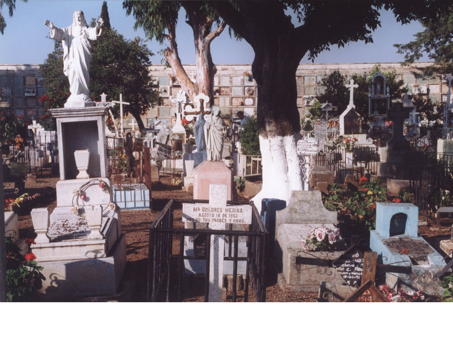 The Guanajuato Cemetary in Mexico.