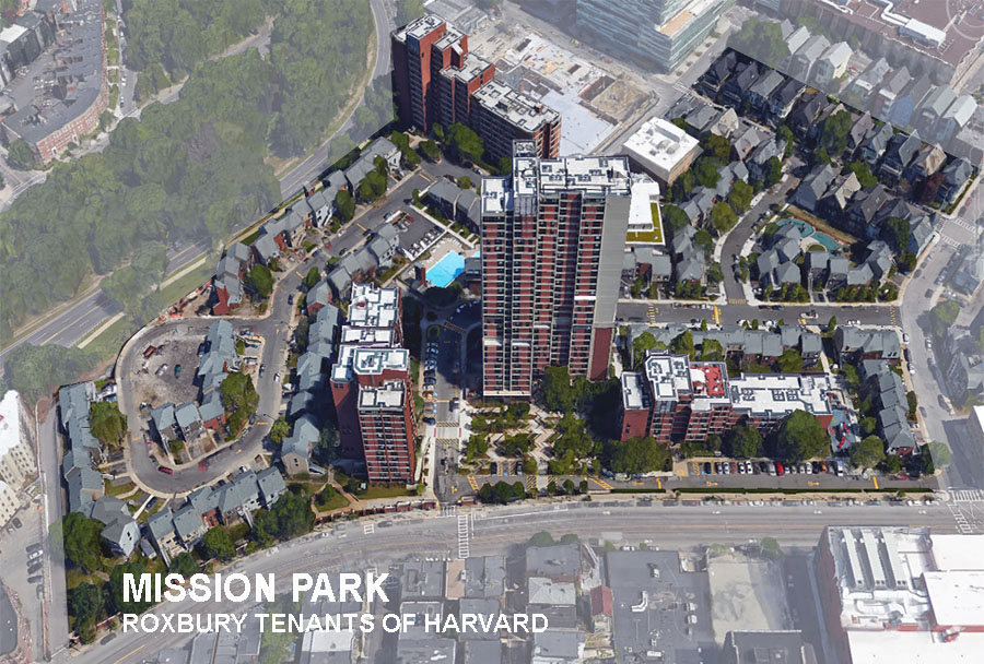 Mission Park aerial view.