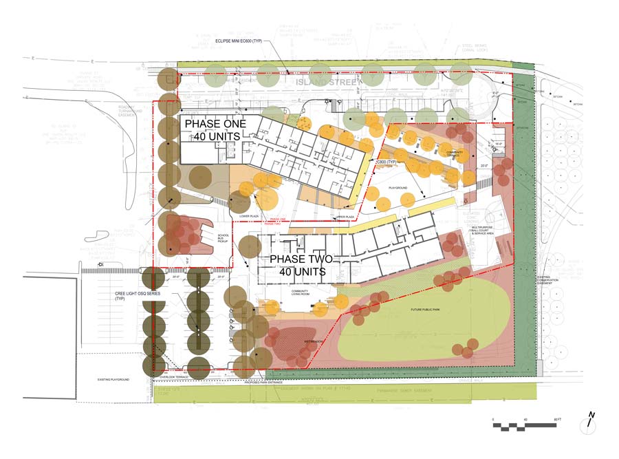 Lawrence-park-island-Housing-site plan
